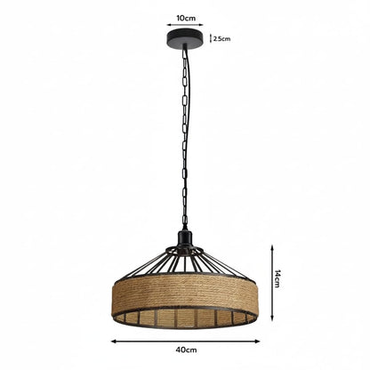 rope pendant light for living room
