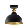 Industrial semi flush mount light 