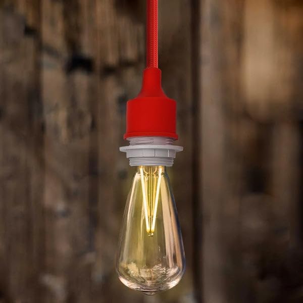 2 Pack 2m Spider Pendant Light E27 Adjustable~4100