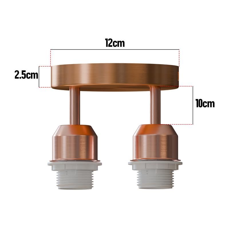 Vintage  2 way ceiling light 