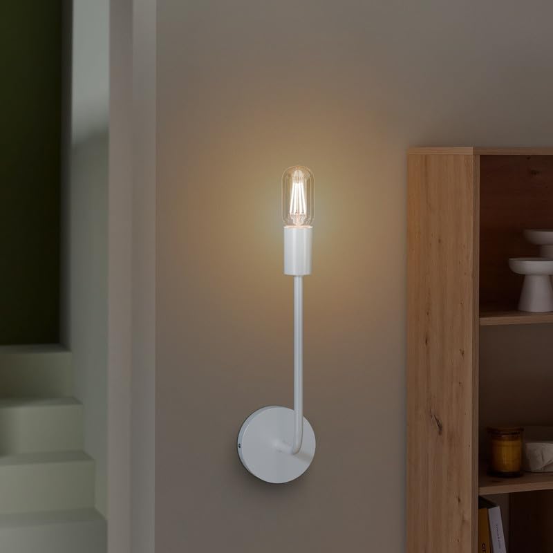 retro industrial e27 metal wall light