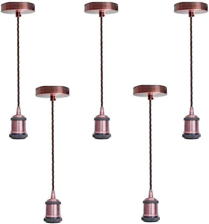 green brass e27 pendant flex