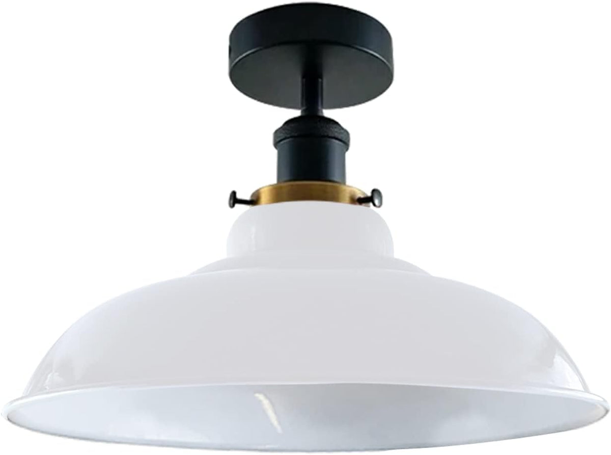 Flush Mount Ceiling Light Metal 32cm Light Shade~4125