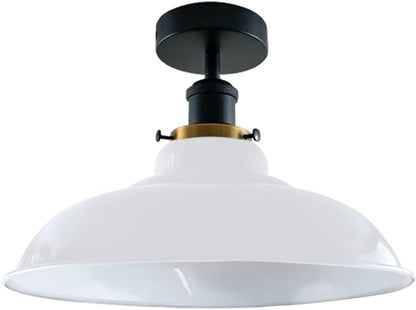 Flush Mount Ceiling Light Metal 32cm Light Shade~4125