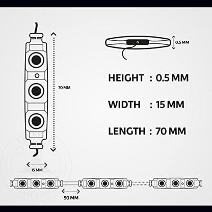 12V 1.5W LED Module Light IP65 Waterproof 10/20 Pcs~4148
