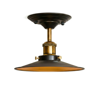 Industrial Semi Flush Mount LED Ceiling Light~4047