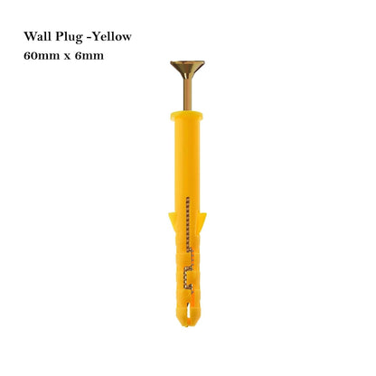 Wall Plugs Plasterboard,Raw Screw Plugs Fish Type Extension Raw Plugs