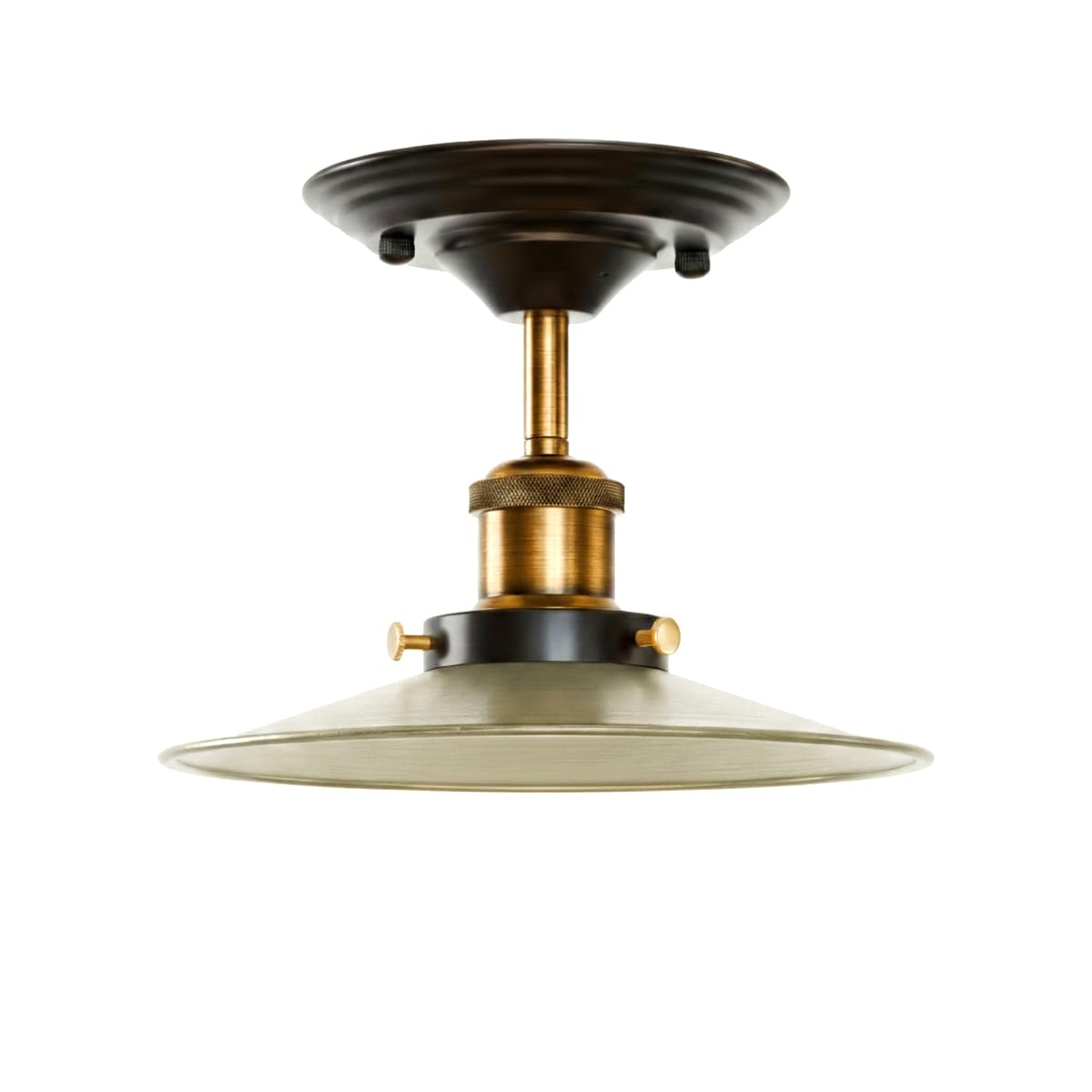 Industrial Semi Flush Mount LED Ceiling Light~4047