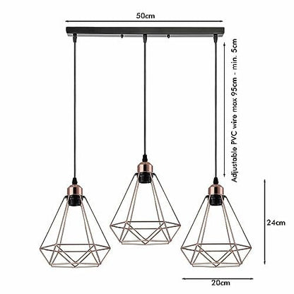 black shade lampshade ceiling