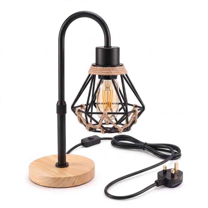 Industrial table lamp