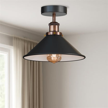 victorian brass ceiling lamp