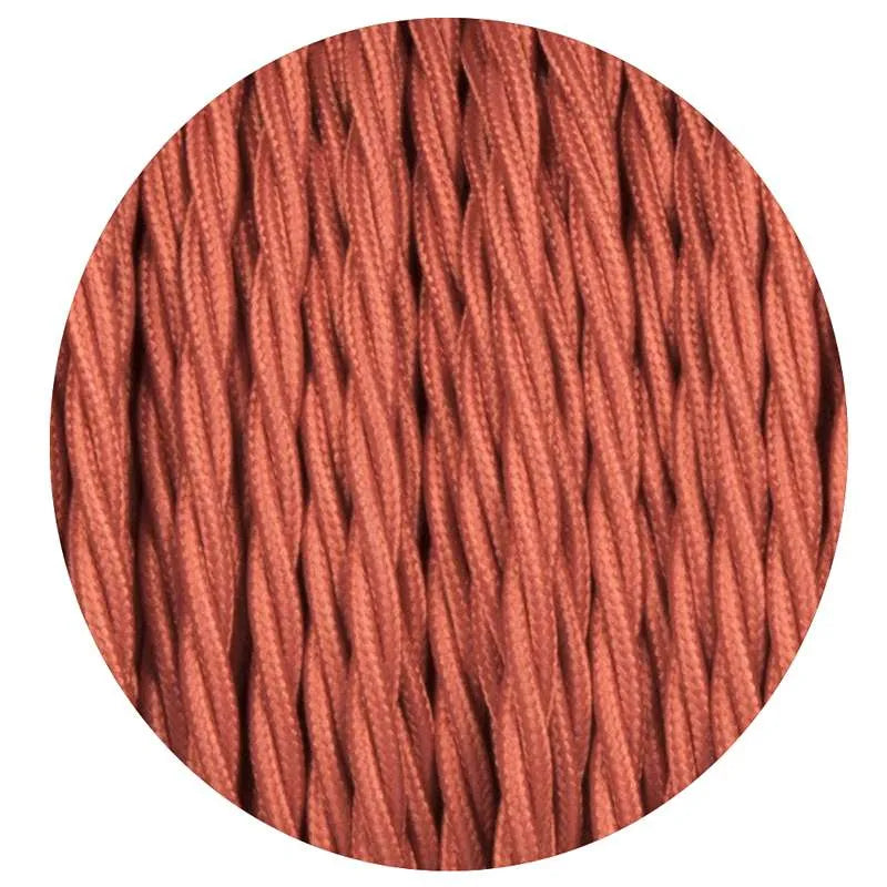 Vintage  Twisted Vintage fabric Cable Flex 0.75mm 3 Core