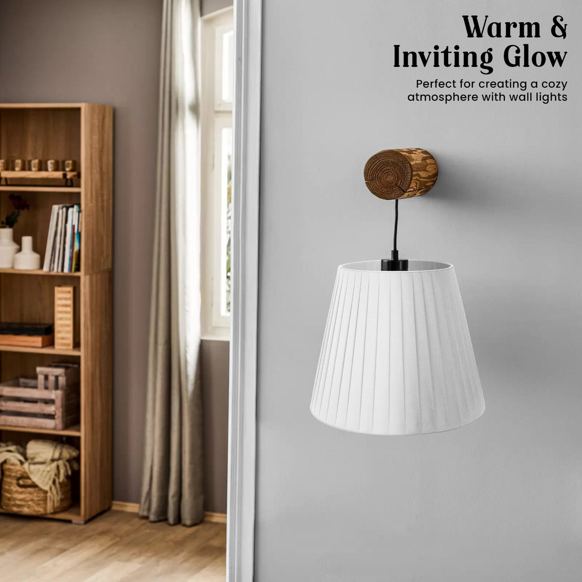 Modern Fabric Coolie Shape Ceiling  Lampshade ~ 3724 - Vintagelite