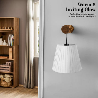 Modern Fabric Coolie Shape Ceiling  Lampshade ~ 3724 - Vintagelite