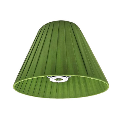 Modern Fabric coolie Lampshade - Green