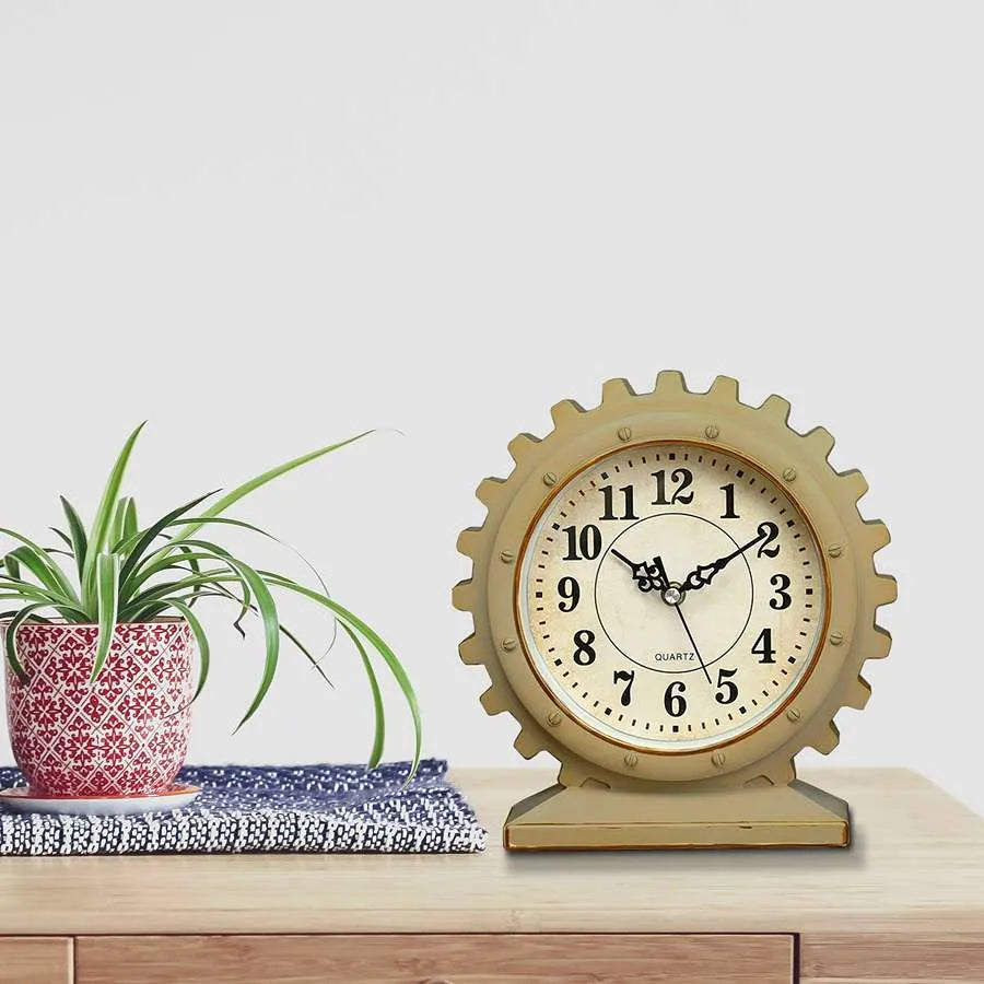 Small Table Top Clock – Vintagelite