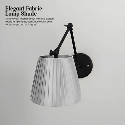 Modern Fabric Coolie Shape Ceiling  Lampshade ~ 3724 - Vintagelite