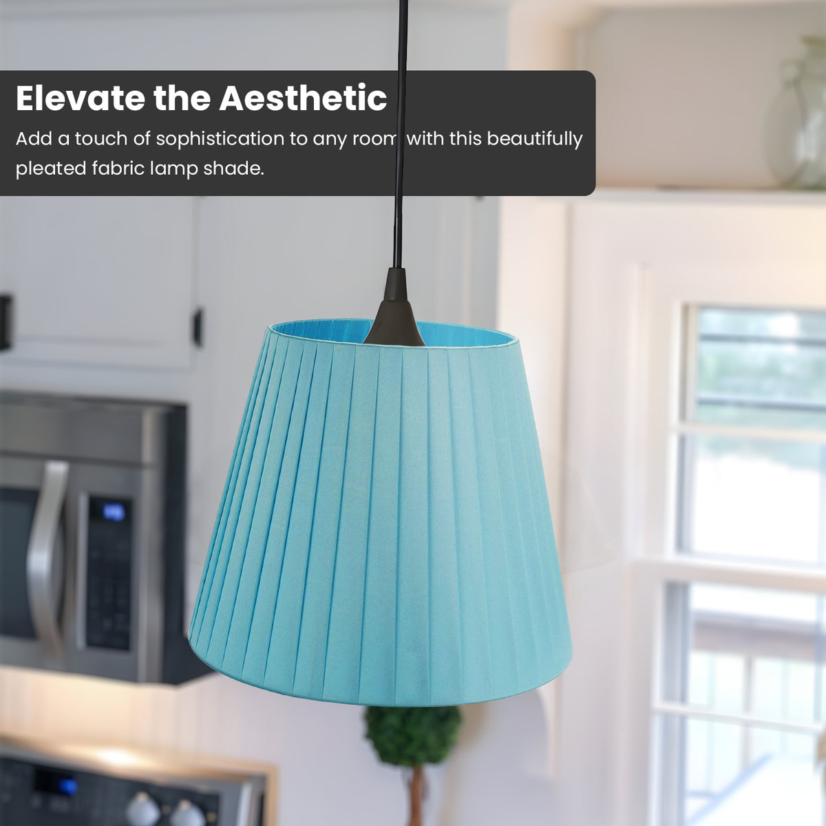 Modern Fabric Coolie Shape Ceiling  Lampshade ~ 3724 - Vintagelite