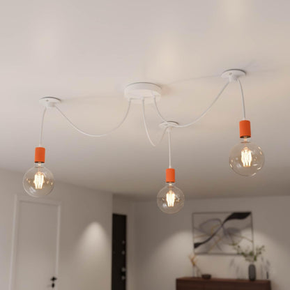 3 Head Industrial Spider Pendant Light~4098