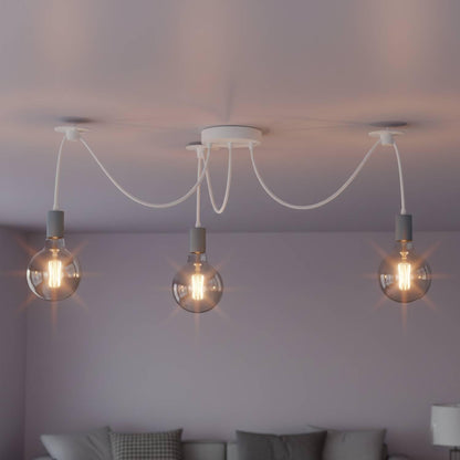 3 Head Industrial Spider Pendant Light~4098