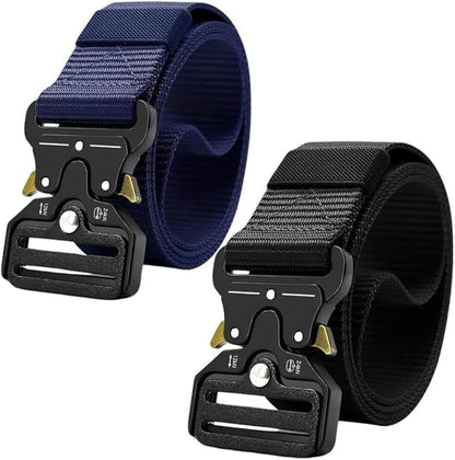 Mens Tactical Military Belts Adjustable Heavy Duty Nylon ~ 4027