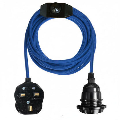 Industrial hanging 4m Plug in Pendant Light Fit~4065