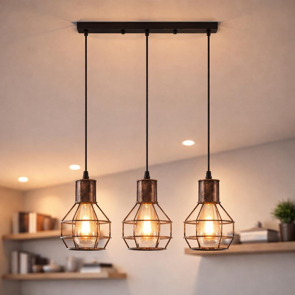 black shade lampshade ceiling