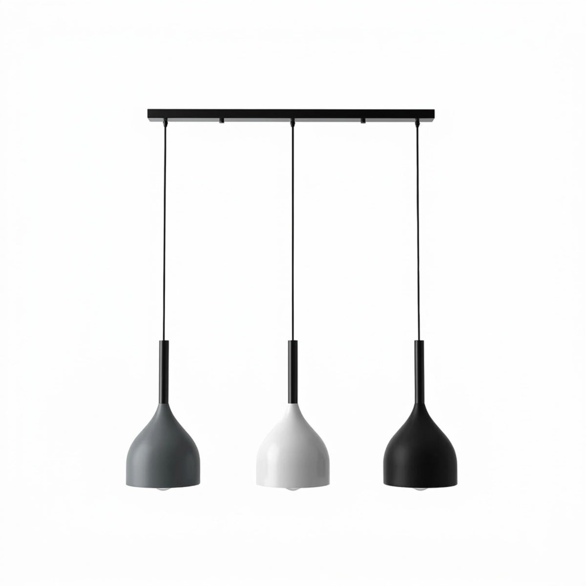 3 Way Pendant Light Triangle Metal Wire Cage~4059