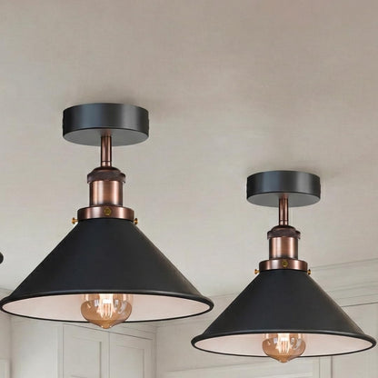 vintage style loft lamp shade