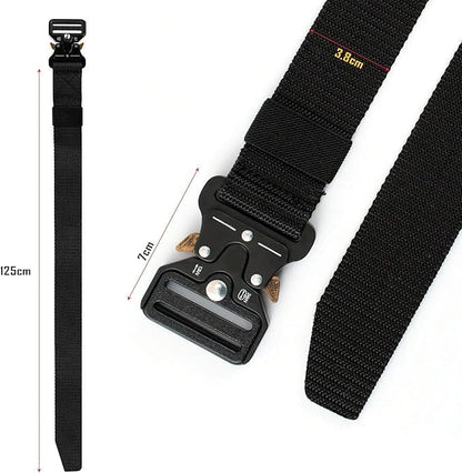 Mens Tactical Military Belts Adjustable Heavy Duty Nylon ~ 4027