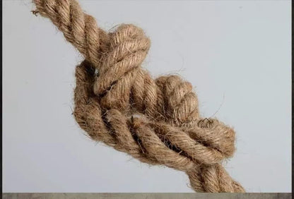 Hemp Ceiling Pendant Light Fitting E27 Lamp~4109