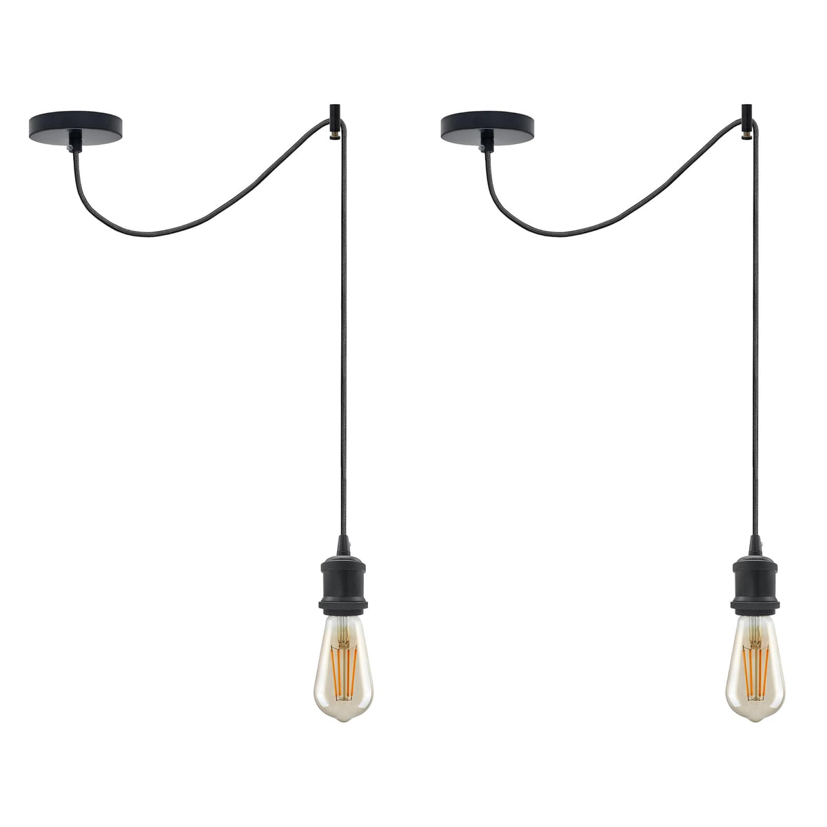 island lighting black ceiling