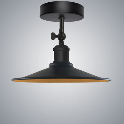Retro E27 Base Adjustable Metal Ceiling Light~4046
