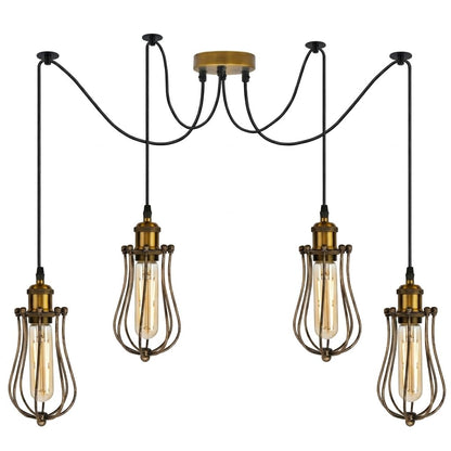 retro spider ceiling lighting