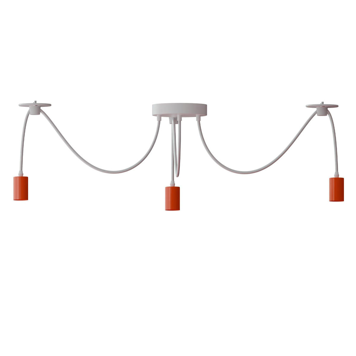 3 Head Industrial Spider Pendant Light~4098