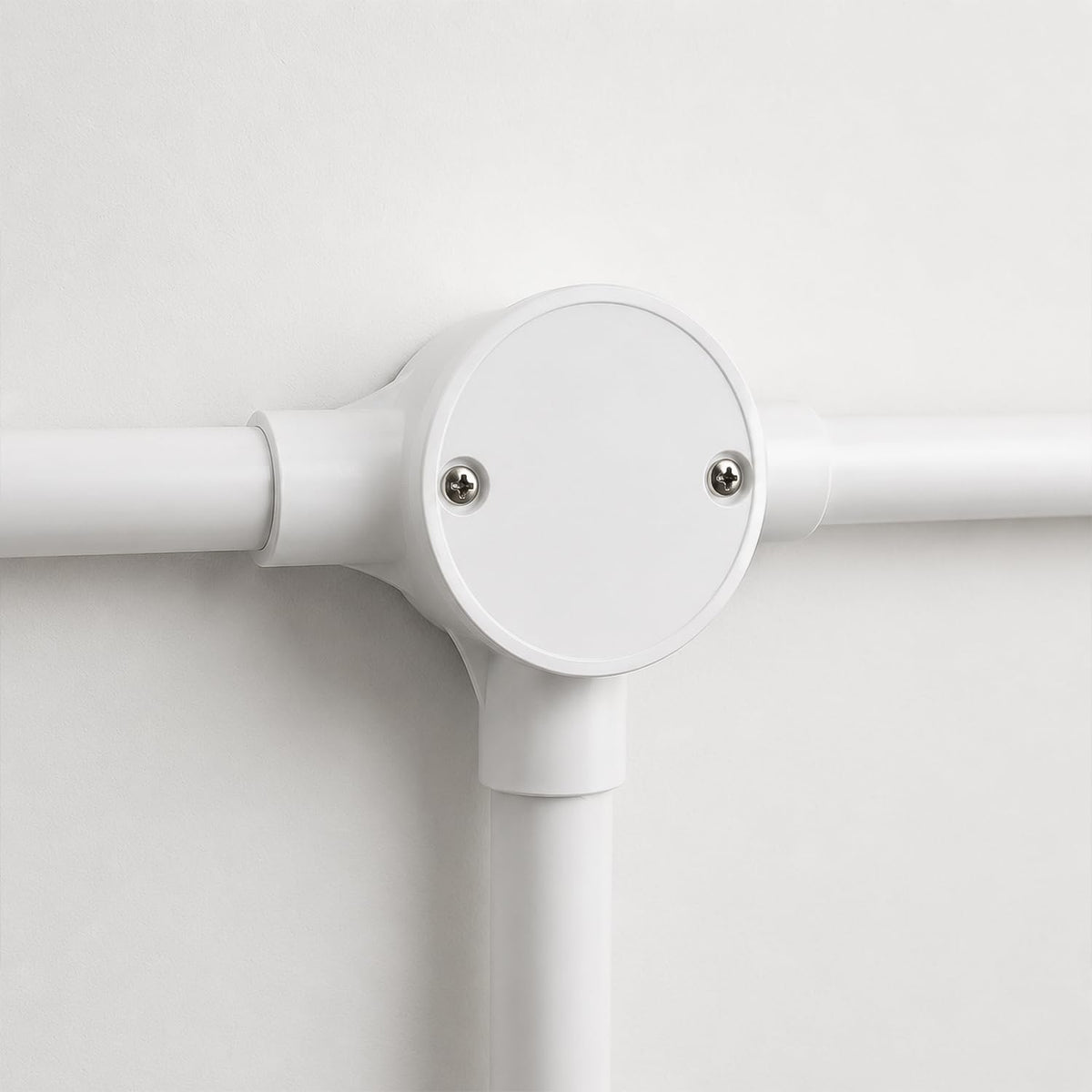 Round junction box cover way