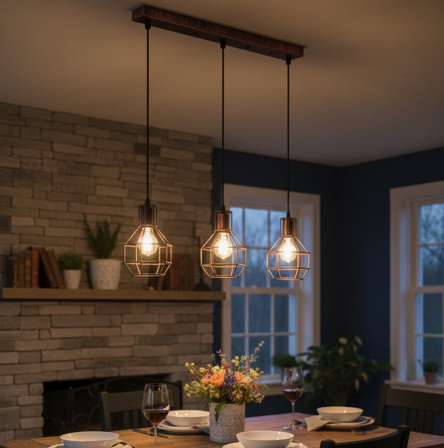 long triple lounge ceiling lig