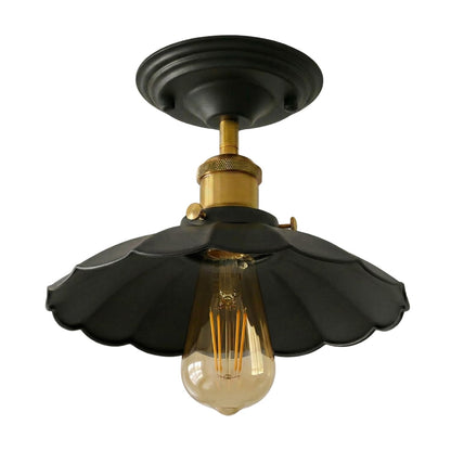 Industrial Semi Flush Mount E27 Ceiling mount Fitting~4039