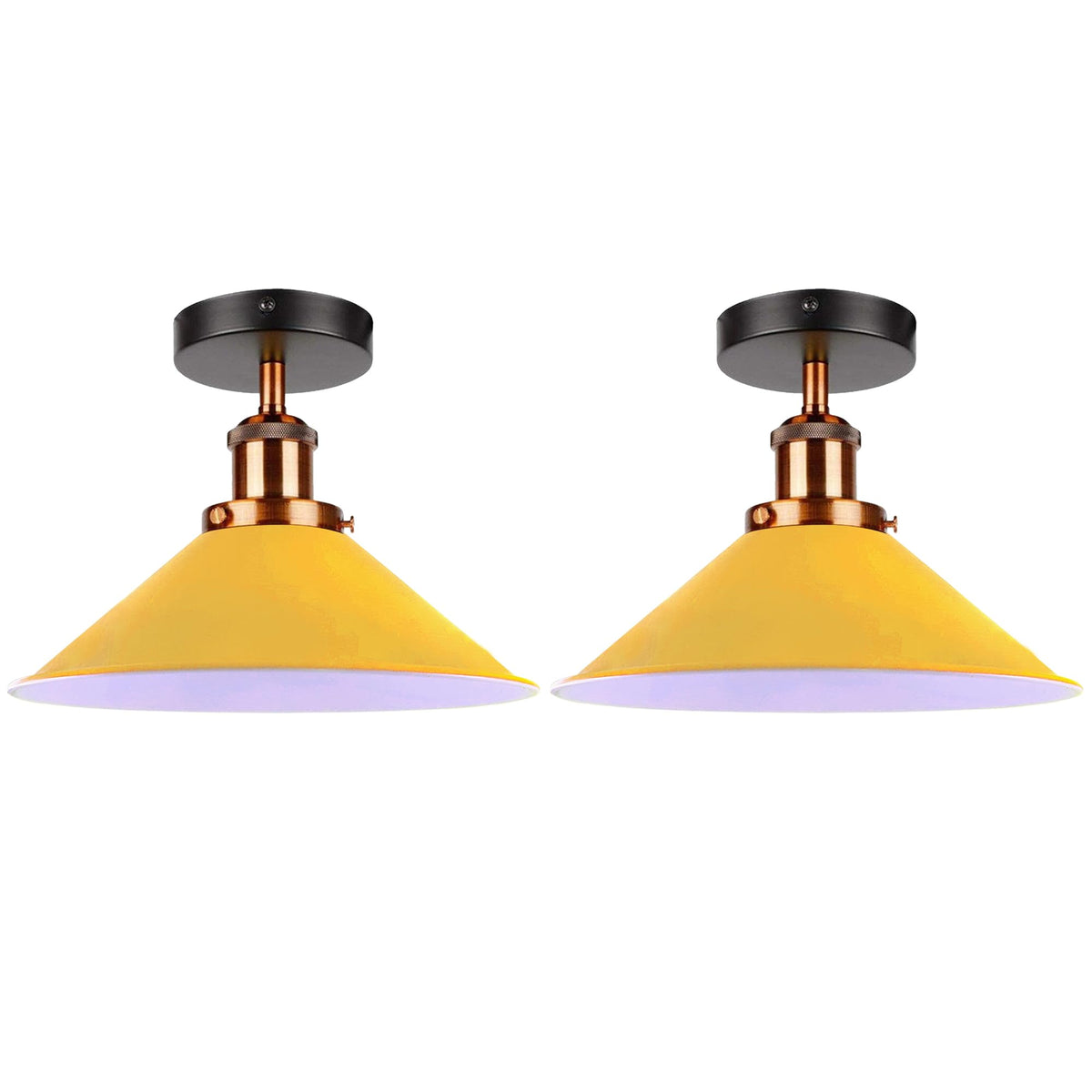 twin pack ceiling lights shade