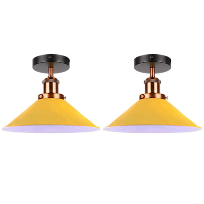 twin pack ceiling lights shade
