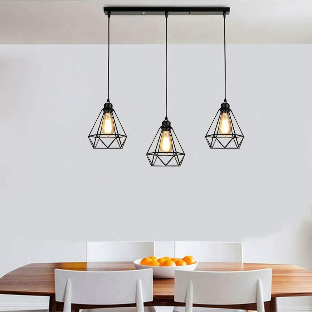 geometric ceiling shade lampsh