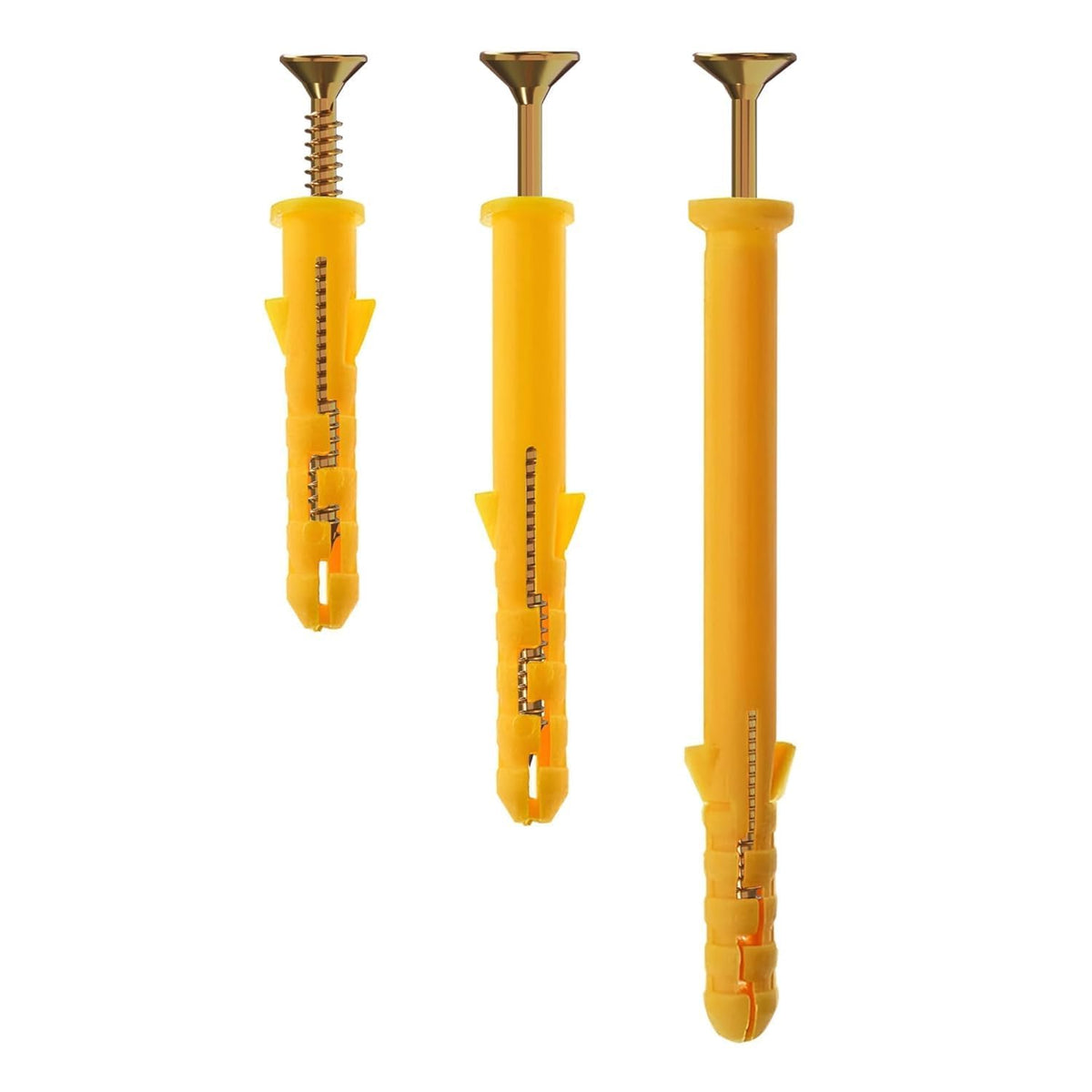 m8 wall plugs and screws set
