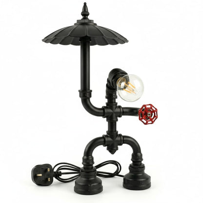 steampunk table light lamp