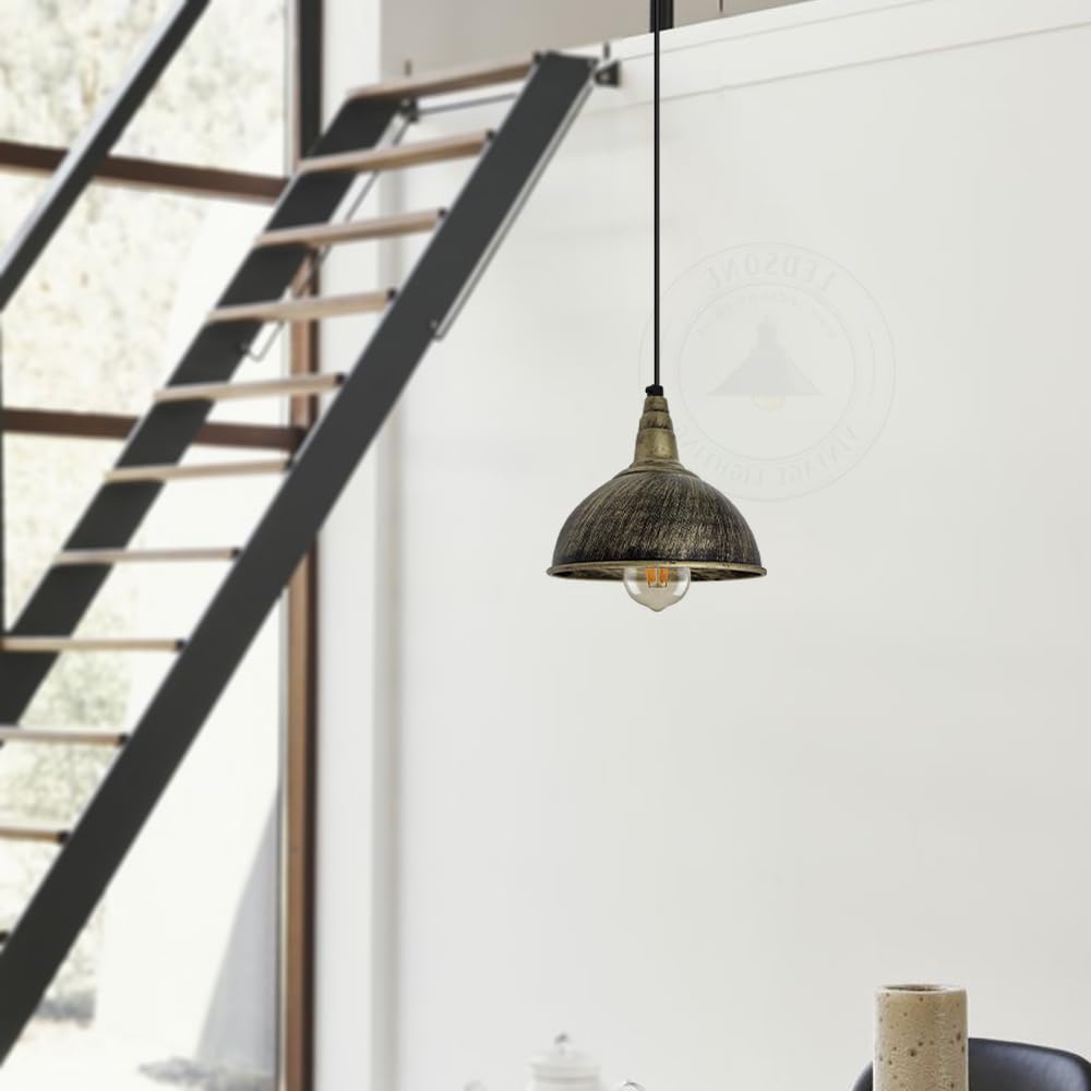 Brushed Brass Pendant Light Ceiling Pendant Lamp Shades~2010
