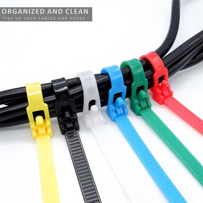 clear cable ties large releasa