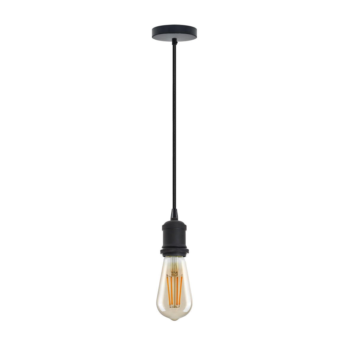 E27 Pendant Light 95cm Adjustable Cable ~ 4045