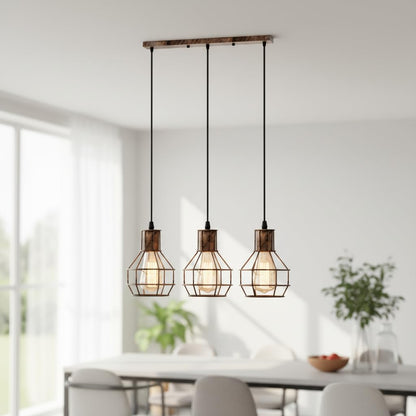 ceiling hanging light black