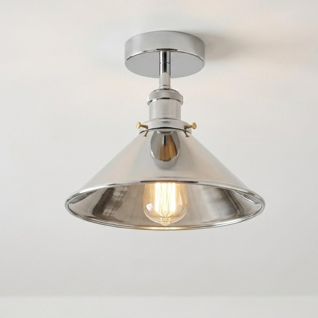 e27 bulb ceiling light semi