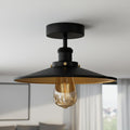 Vintage E27 Semi Flush Mount Ceiling Lights ~ 4040