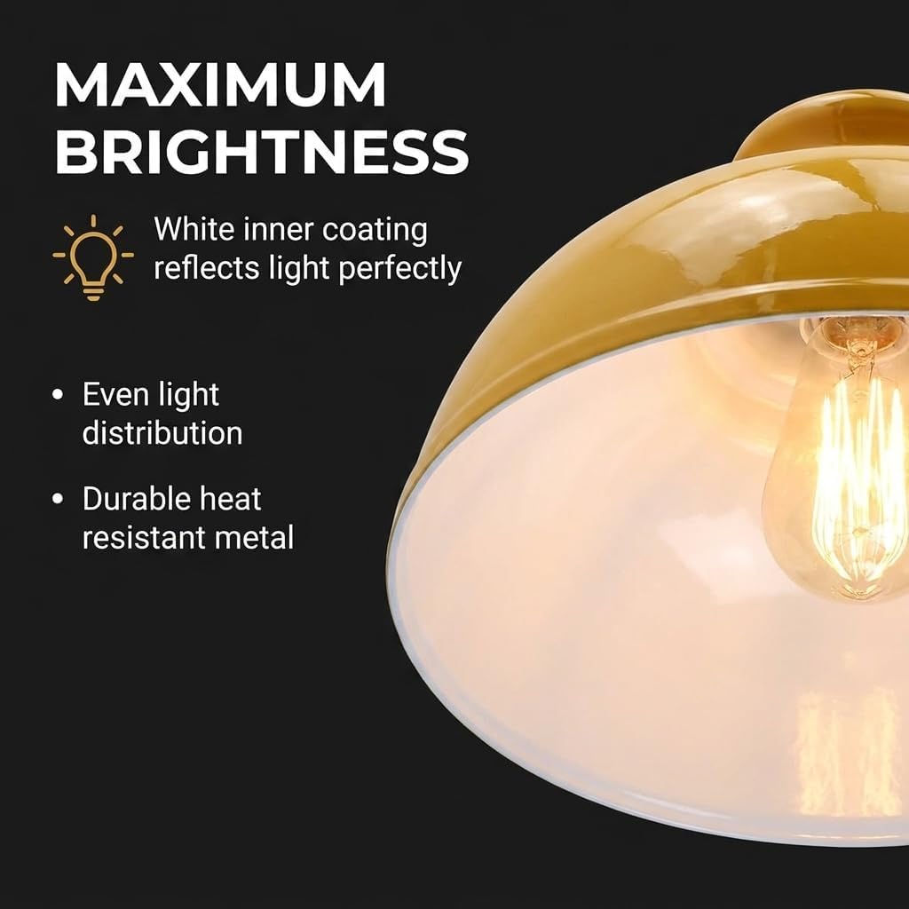 2Pack 29cm Lamp Shade,Pendant Ceiling Light Shade~4080